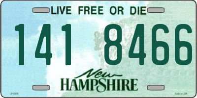 NH license plate 1418466