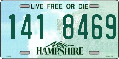 NH license plate 1418469