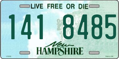 NH license plate 1418485