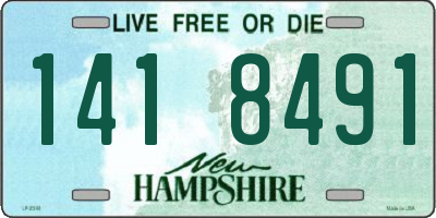 NH license plate 1418491