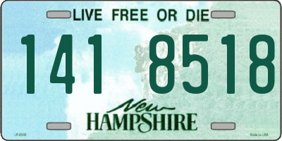 NH license plate 1418518