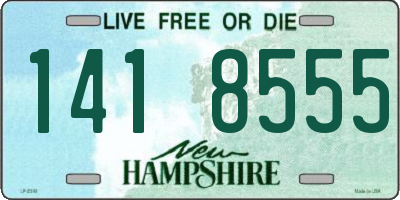 NH license plate 1418555