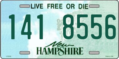 NH license plate 1418556