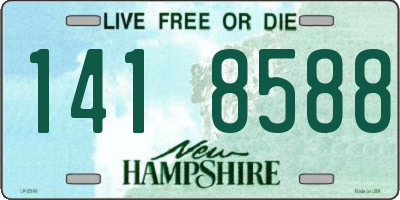 NH license plate 1418588