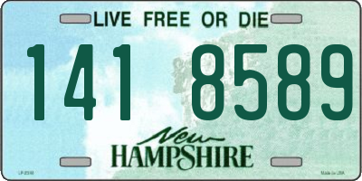 NH license plate 1418589