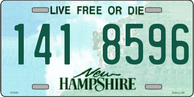 NH license plate 1418596