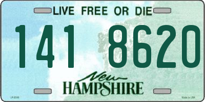 NH license plate 1418620