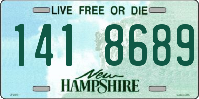 NH license plate 1418689