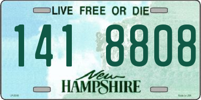 NH license plate 1418808