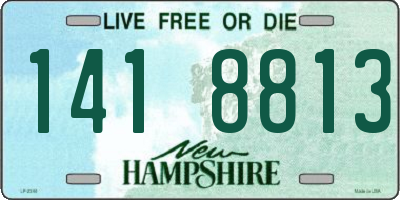 NH license plate 1418813