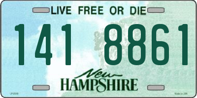 NH license plate 1418861