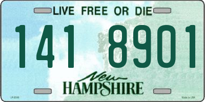 NH license plate 1418901