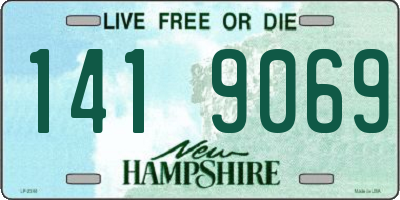 NH license plate 1419069