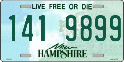 NH license plate 1419899