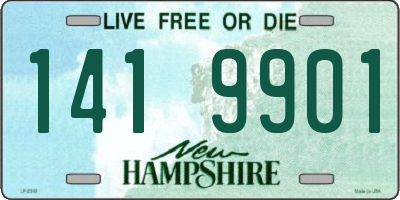 NH license plate 1419901