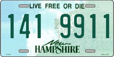 NH license plate 1419911