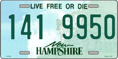 NH license plate 1419950