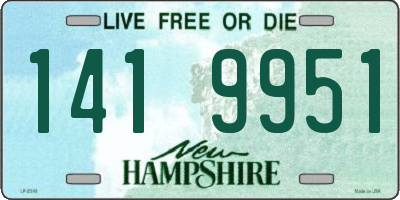 NH license plate 1419951