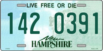 NH license plate 1420391