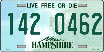 NH license plate 1420462