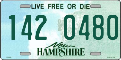 NH license plate 1420480