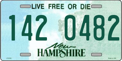 NH license plate 1420482