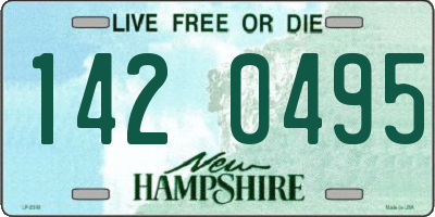NH license plate 1420495