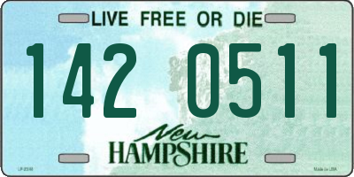 NH license plate 1420511