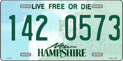 NH license plate 1420573