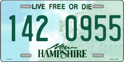 NH license plate 1420955