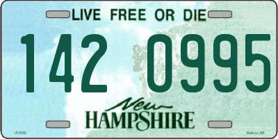 NH license plate 1420995