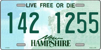 NH license plate 1421255
