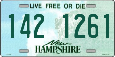 NH license plate 1421261