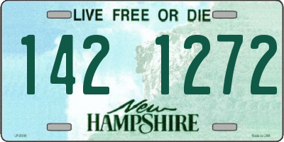 NH license plate 1421272
