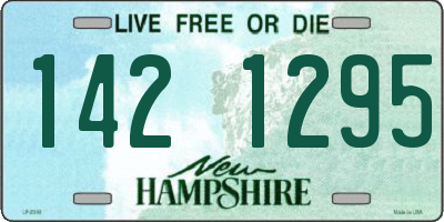 NH license plate 1421295