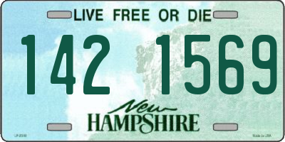 NH license plate 1421569