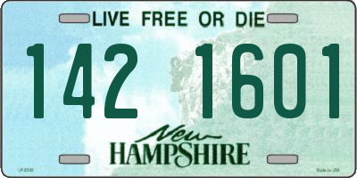NH license plate 1421601