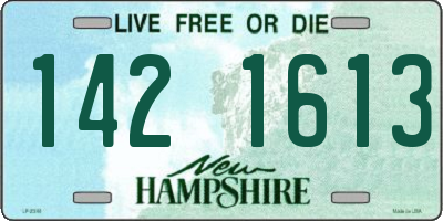 NH license plate 1421613