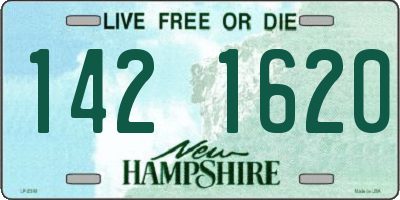 NH license plate 1421620
