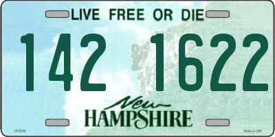 NH license plate 1421622