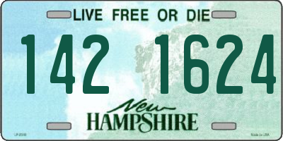 NH license plate 1421624