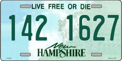 NH license plate 1421627