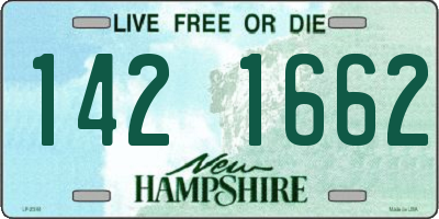 NH license plate 1421662