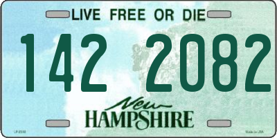 NH license plate 1422082