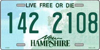 NH license plate 1422108