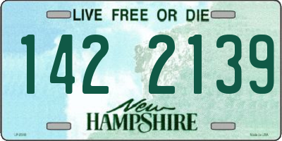 NH license plate 1422139