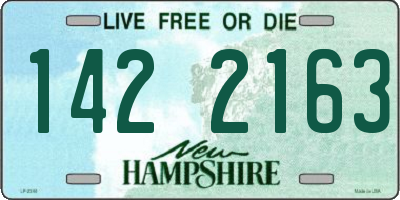 NH license plate 1422163