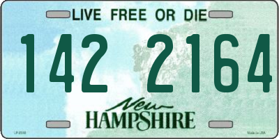 NH license plate 1422164