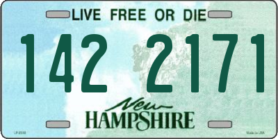 NH license plate 1422171