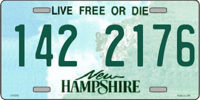 NH license plate 1422176